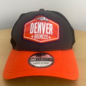 New Era 39THIRTY 2021 Draft Night Denver Broncos Flex Fit Trucker Hat Size L/XL